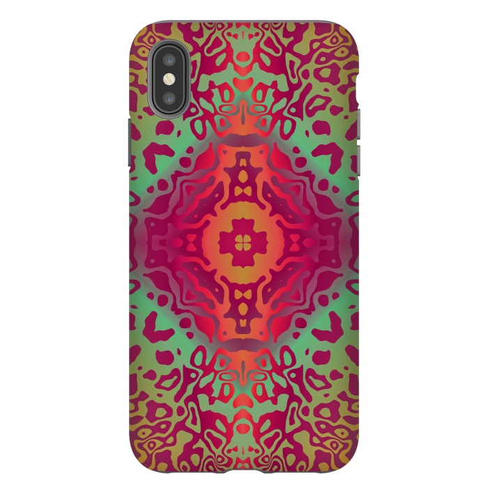iPhone Xs Max StrongFit Colorful Mandalas by ArtsCase