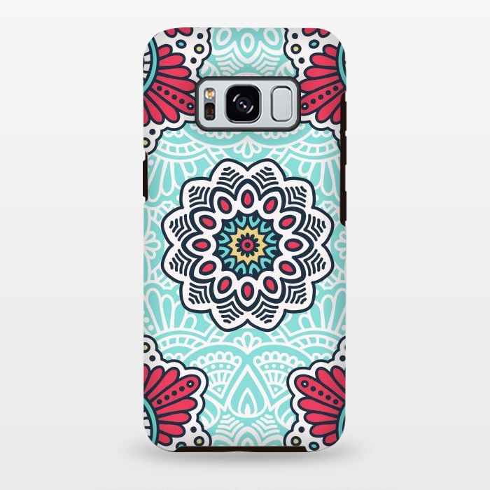 Galaxy S8 plus StrongFit Mandala Pattern with Decorative Elements by ArtsCase