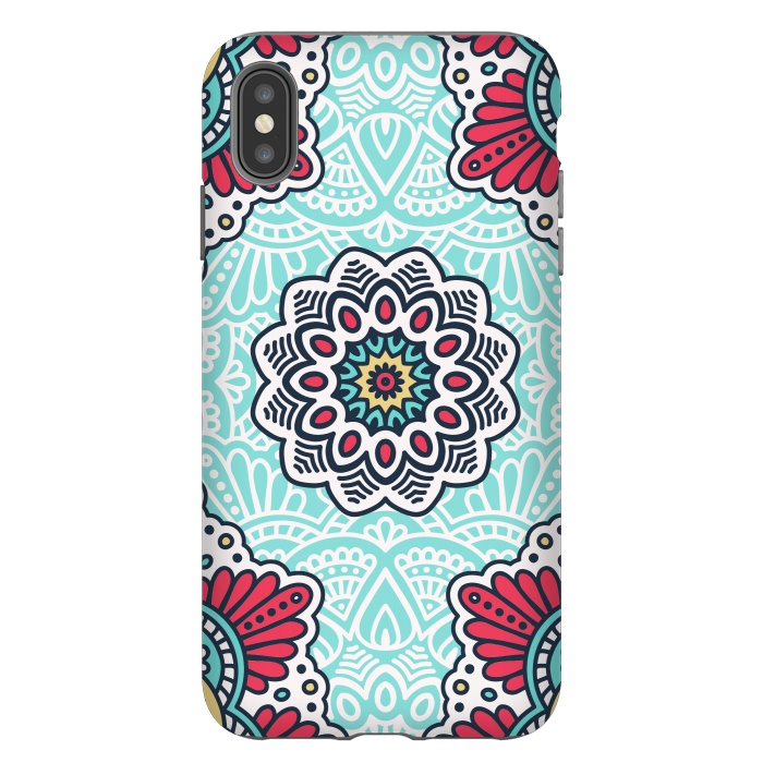 iPhone Xs Max StrongFit Mandala Pattern with Decorative Elements by ArtsCase
