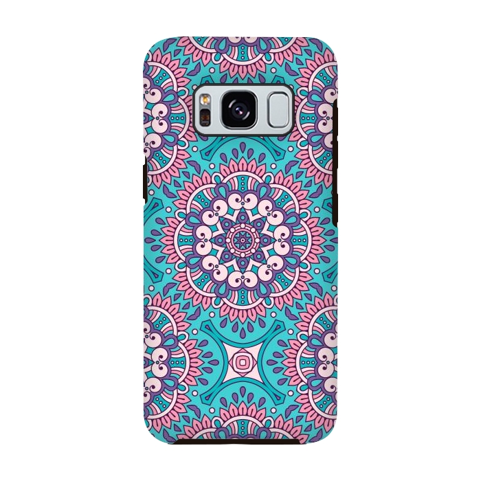 Galaxy S8 StrongFit Oriental Mandala Pattern by ArtsCase