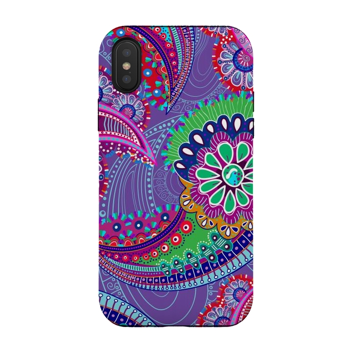 iPhone Xs / X StrongFit Paisley Modern Design by ArtsCase