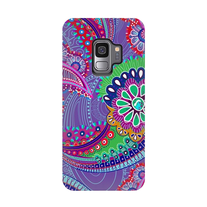 Galaxy S9 StrongFit Paisley Modern Design by ArtsCase