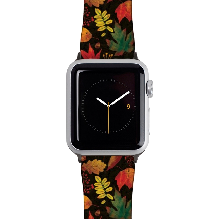 Watch 42mm / 44mm Strap PU leather Autumn Splendor by Noonday Design