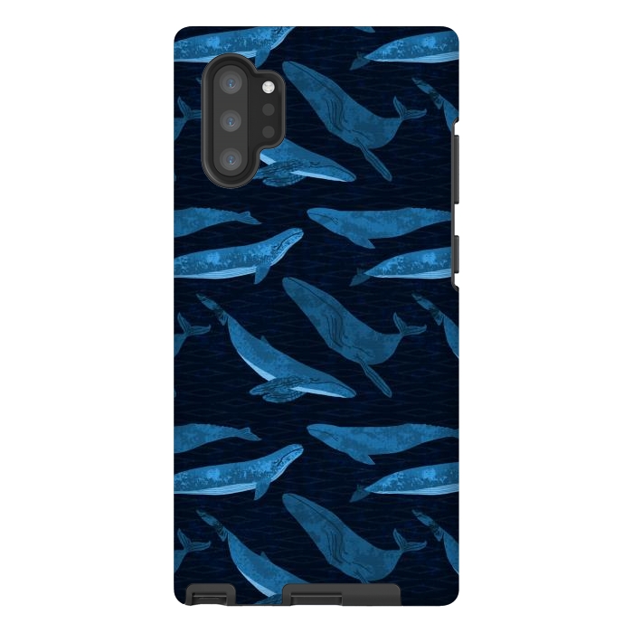 Galaxy Note 10 plus StrongFit Whales in the Deep by Noonday Design