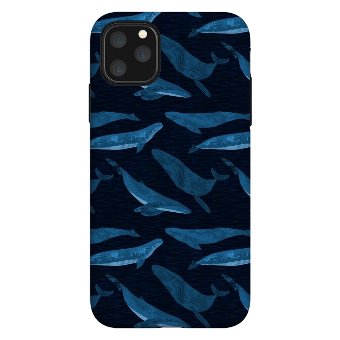 iPhone 11 Pro Max StrongFit Whales in the Deep by Noonday Design