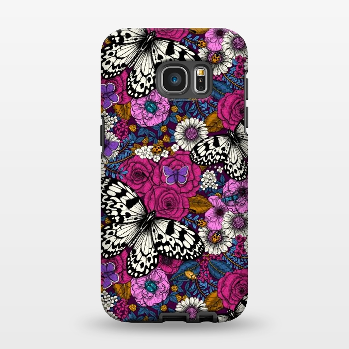 Galaxy S7 EDGE StrongFit A colorful garden II by Katerina Kirilova