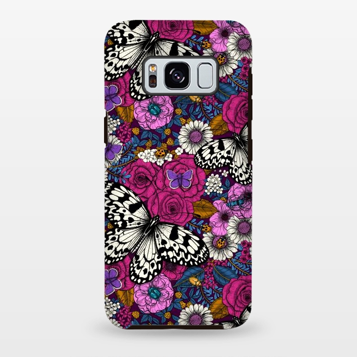 Galaxy S8 plus StrongFit A colorful garden II by Katerina Kirilova