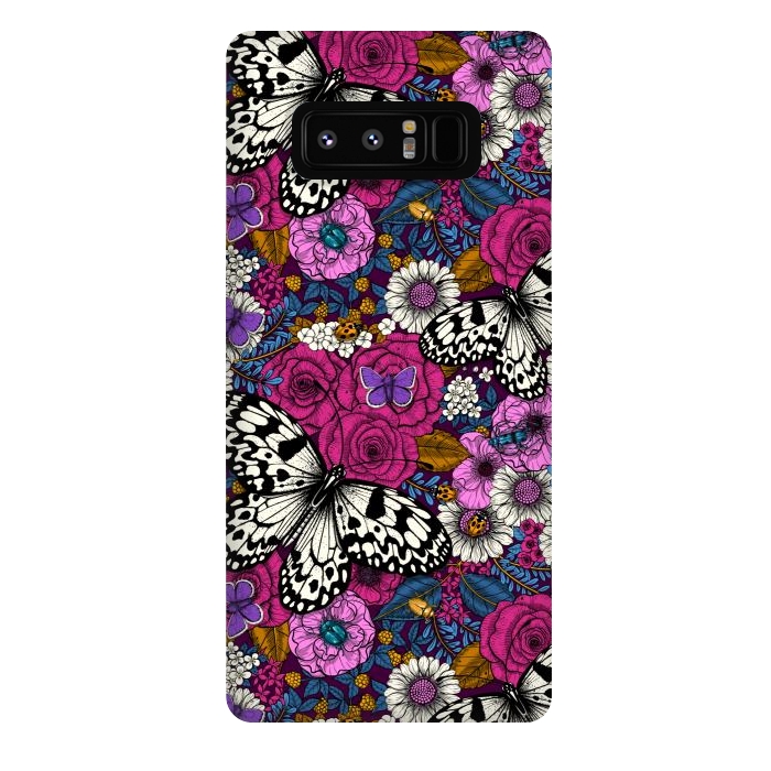 Galaxy Note 8 StrongFit A colorful garden II by Katerina Kirilova