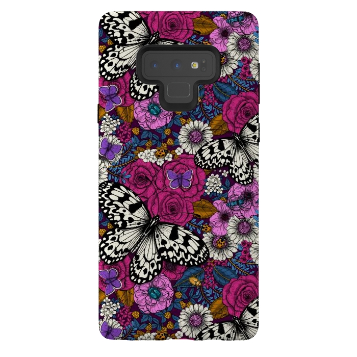 Galaxy Note 9 StrongFit A colorful garden II by Katerina Kirilova