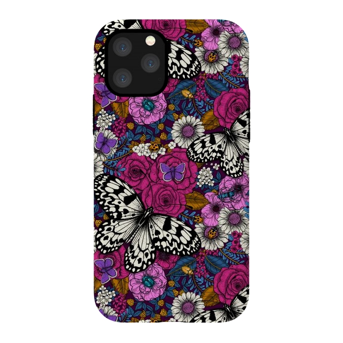 iPhone 11 Pro StrongFit A colorful garden II by Katerina Kirilova
