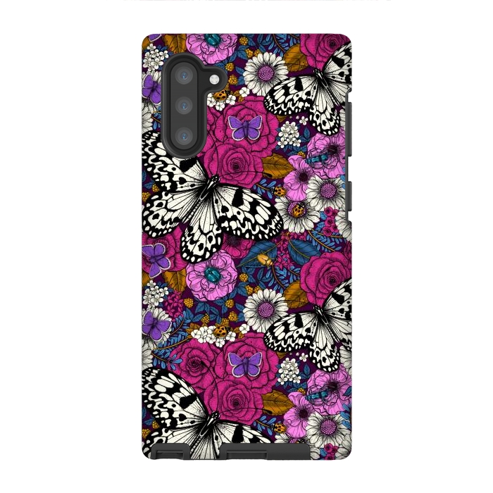 Galaxy Note 10 StrongFit A colorful garden II by Katerina Kirilova