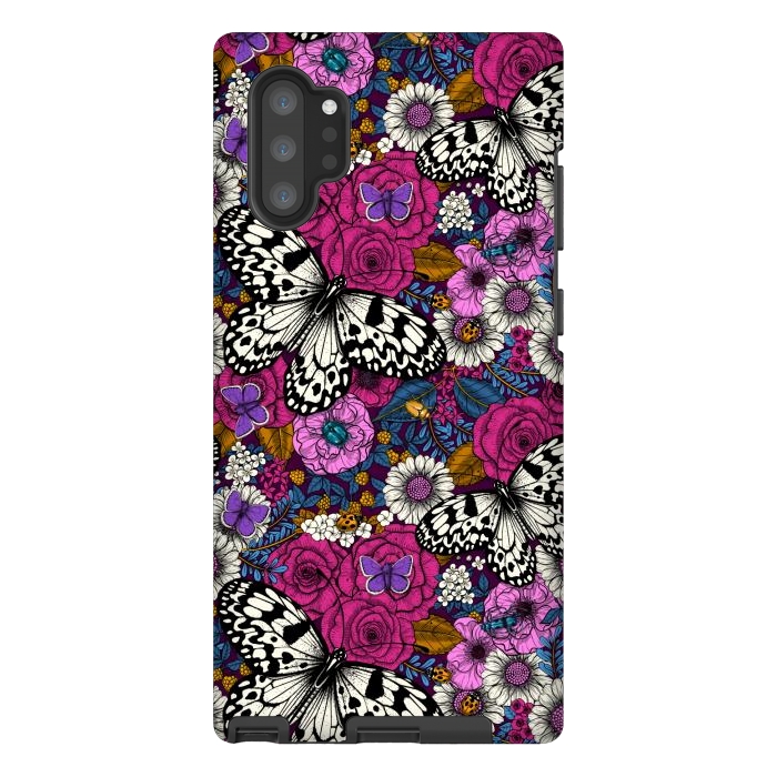 Galaxy Note 10 plus StrongFit A colorful garden II by Katerina Kirilova