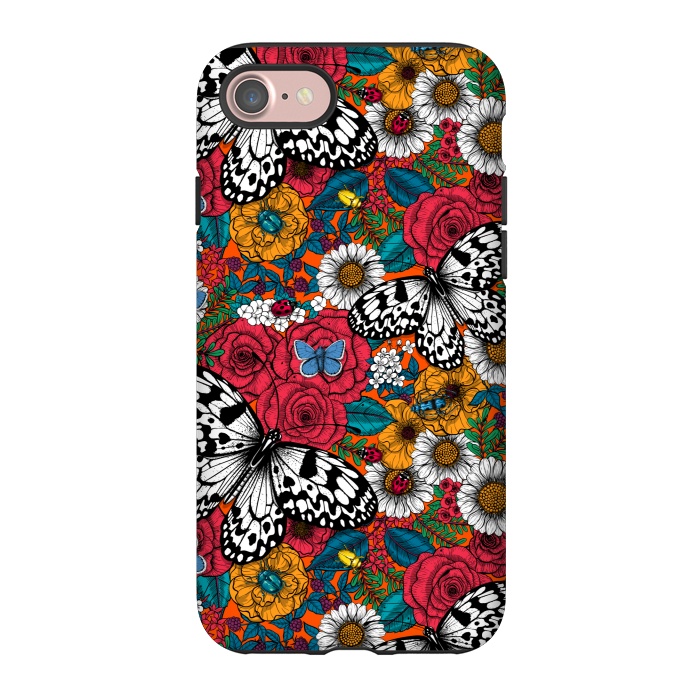iPhone 7 StrongFit A colorful garden by Katerina Kirilova