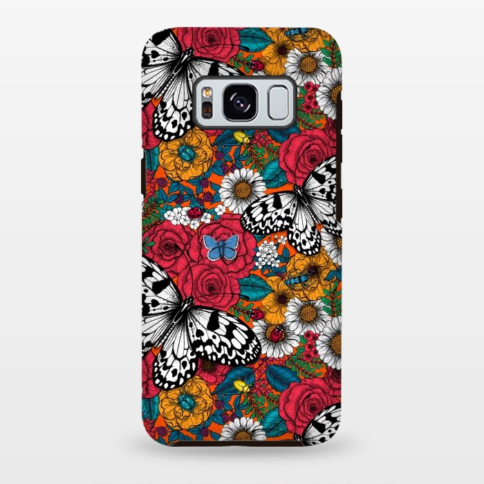 Galaxy S8 plus StrongFit A colorful garden by Katerina Kirilova