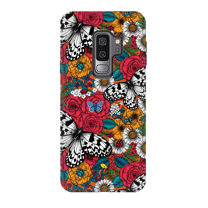 Galaxy S9 plus StrongFit A colorful garden by Katerina Kirilova