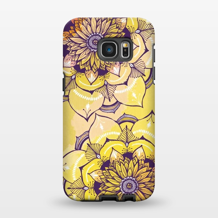Galaxy S7 EDGE StrongFit You're My Sunflower by Rose Halsey