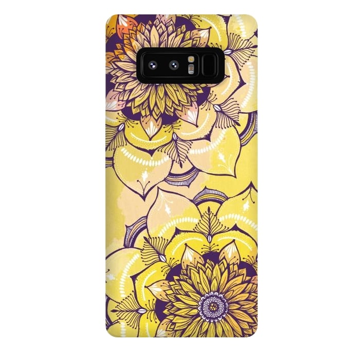 Galaxy Note 8 StrongFit You're My Sunflower by Rose Halsey