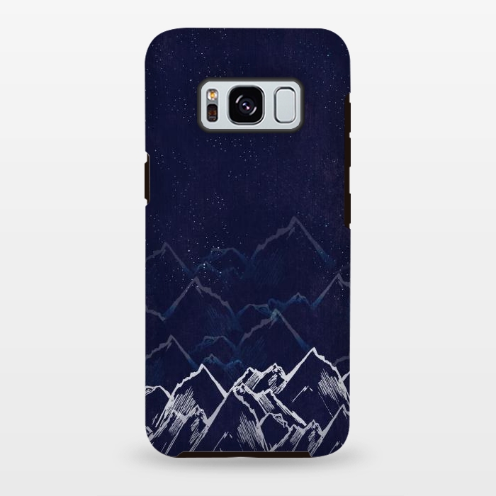 Galaxy S8 plus StrongFit Mountain Mist by Rose Halsey
