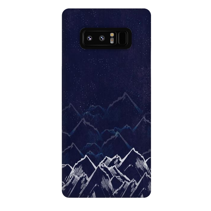 Galaxy Note 8 StrongFit Mountain Mist by Rose Halsey