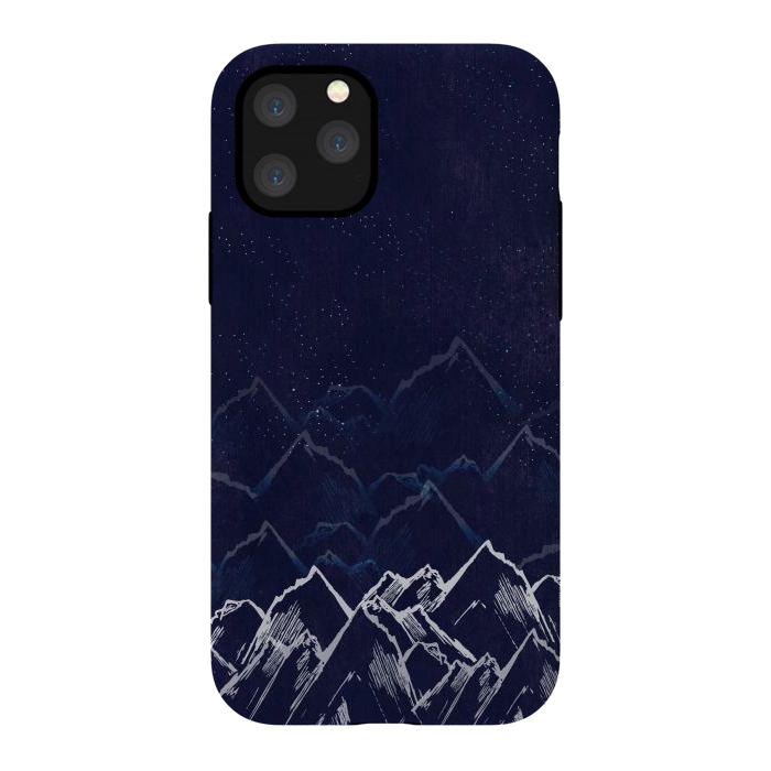 iPhone 11 Pro StrongFit Mountain Mist by Rose Halsey
