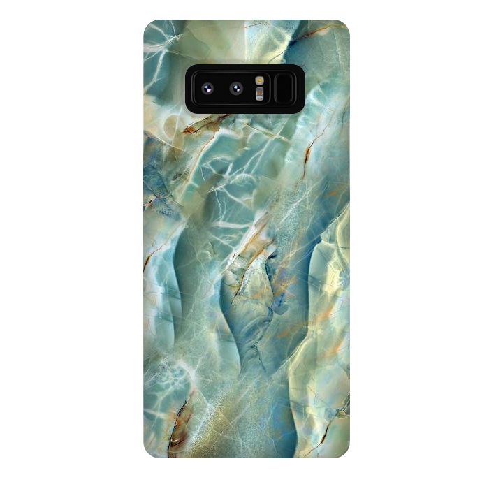 Galaxy Note 8 StrongFit Green Marble Design by ArtsCase