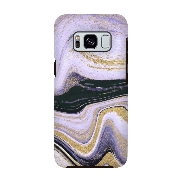Galaxy S8 StrongFit Ink Painting Abstract Pattern by ArtsCase