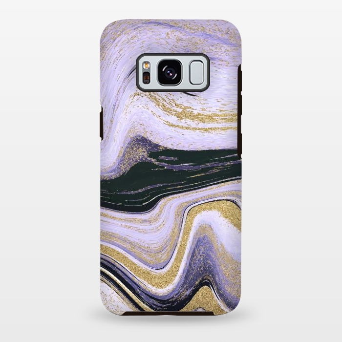 Galaxy S8 plus StrongFit Ink Painting Abstract Pattern by ArtsCase