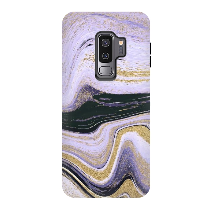 Galaxy S9 plus StrongFit Ink Painting Abstract Pattern by ArtsCase