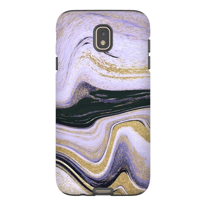 Galaxy J7 StrongFit Ink Painting Abstract Pattern by ArtsCase