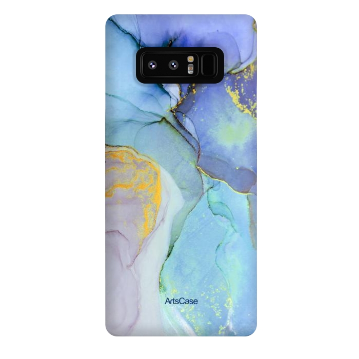 Galaxy Note 8 StrongFit Ink Paint Abstract Marble by ArtsCase