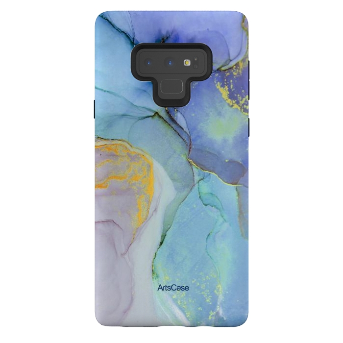 Galaxy Note 9 StrongFit Ink Paint Abstract Marble by ArtsCase