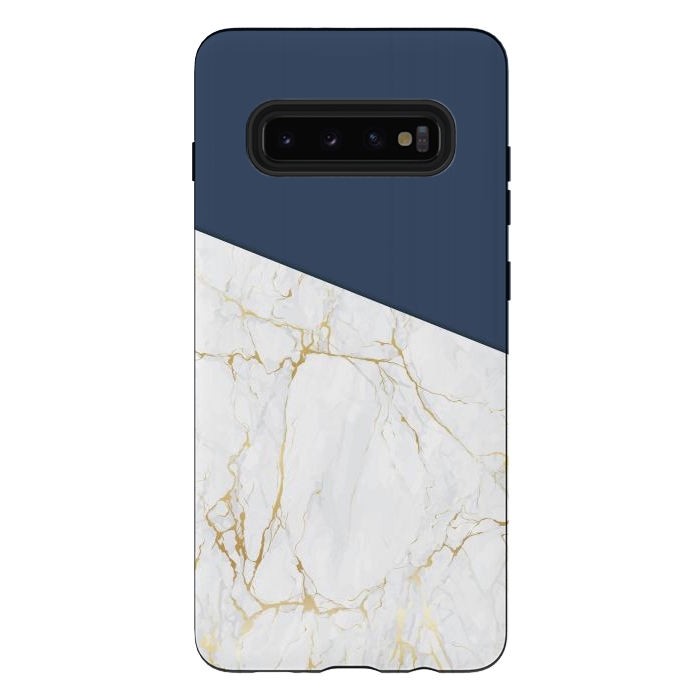 Galaxy S10 plus StrongFit Marble Design III by ArtsCase