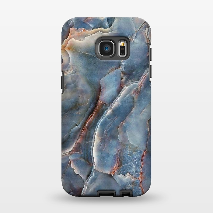 Galaxy S7 EDGE StrongFit Marble Design VIII by ArtsCase