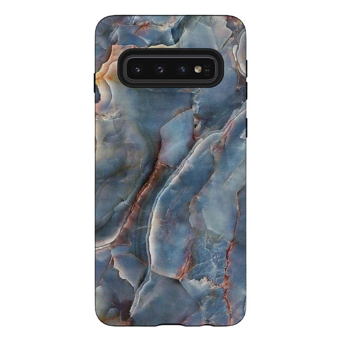 Galaxy S10 StrongFit Marble Design VIII by ArtsCase