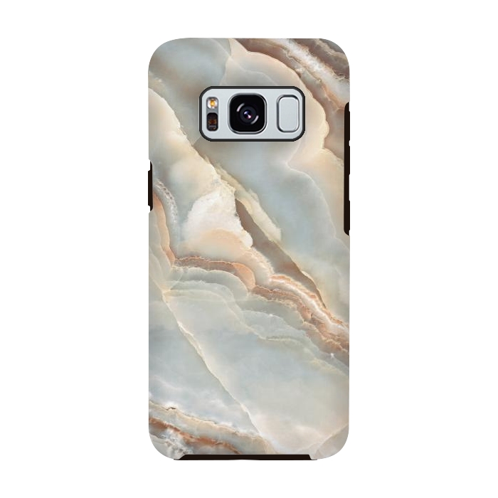 Galaxy S8 StrongFit Onyx Marble Design by ArtsCase