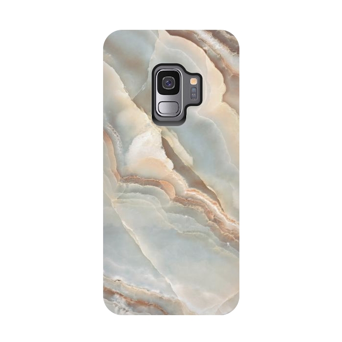 Galaxy S9 StrongFit Onyx Marble Design by ArtsCase