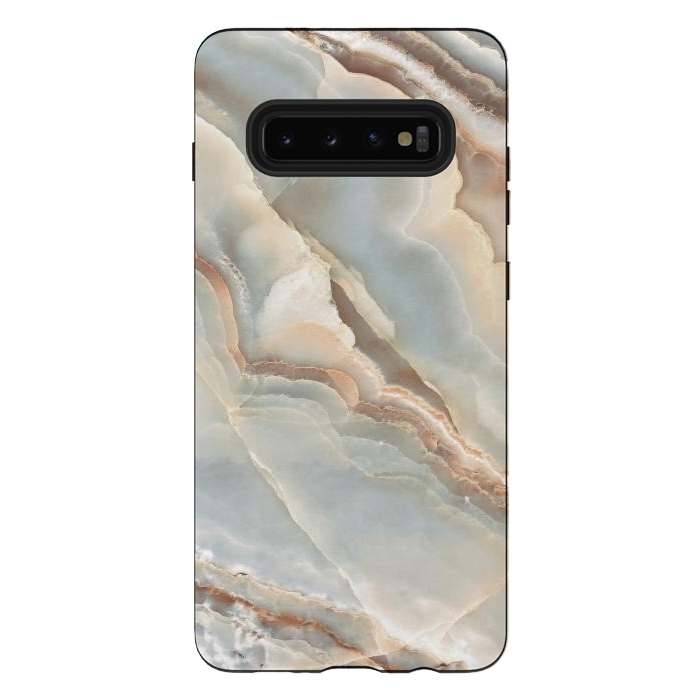 Galaxy S10 plus StrongFit Onyx Marble Design by ArtsCase