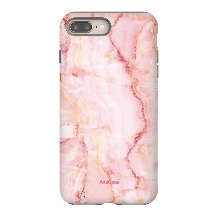 iPhone 7 plus StrongFit Pink Salt Flats by ArtsCase