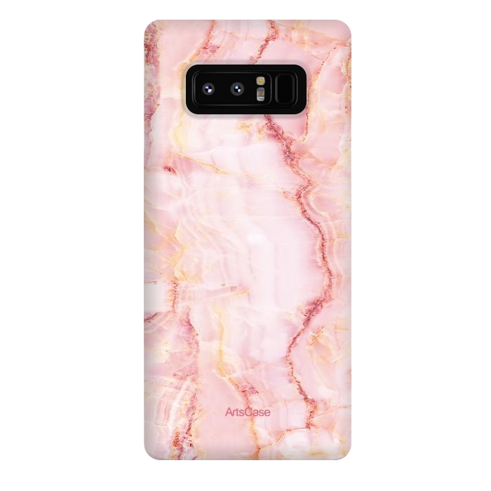 Galaxy Note 8 StrongFit Pink Salt Flats by ArtsCase