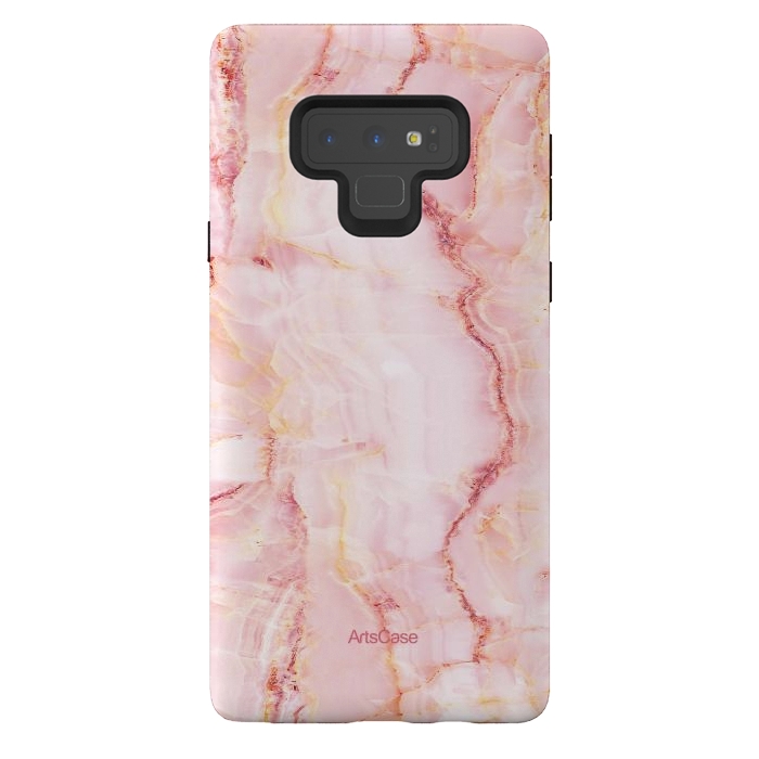 Galaxy Note 9 StrongFit Pink Salt Flats by ArtsCase