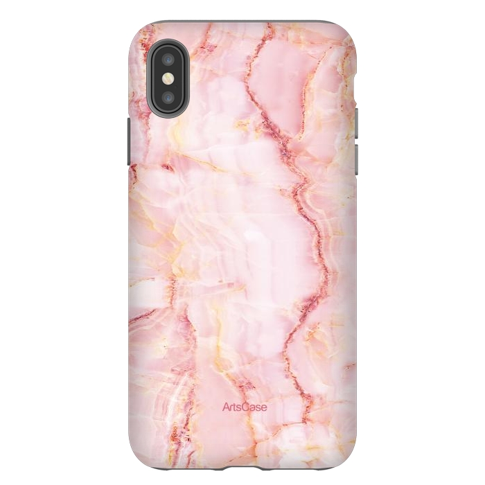 iPhone Xs Max StrongFit Pink Salt Flats by ArtsCase