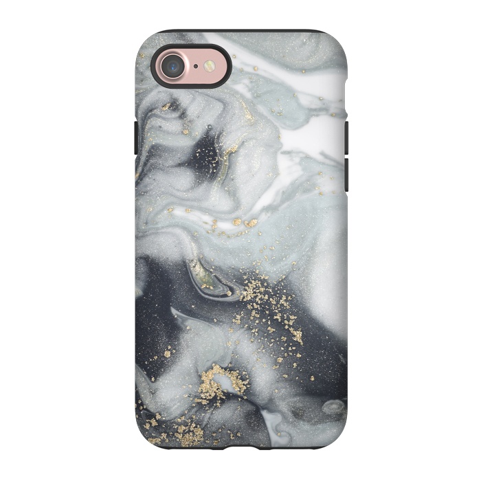 iPhone 7 StrongFit Style Incorporates the Swirls of Marble by ArtsCase