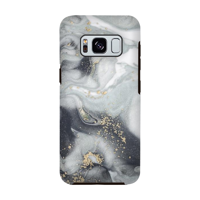 Galaxy S8 StrongFit Style Incorporates the Swirls of Marble by ArtsCase