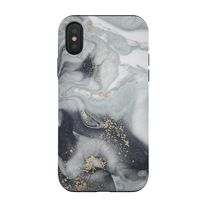 iPhone Xs / X StrongFit Style Incorporates the Swirls of Marble by ArtsCase