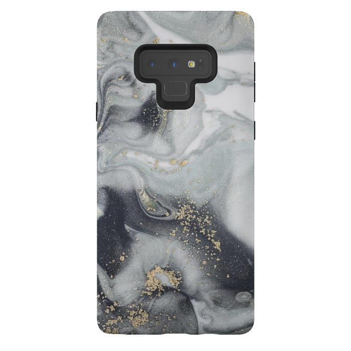 Galaxy Note 9 StrongFit Style Incorporates the Swirls of Marble by ArtsCase