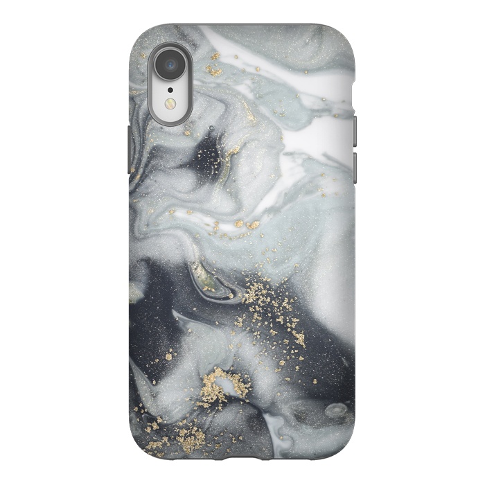 iPhone Xr StrongFit Style Incorporates the Swirls of Marble by ArtsCase