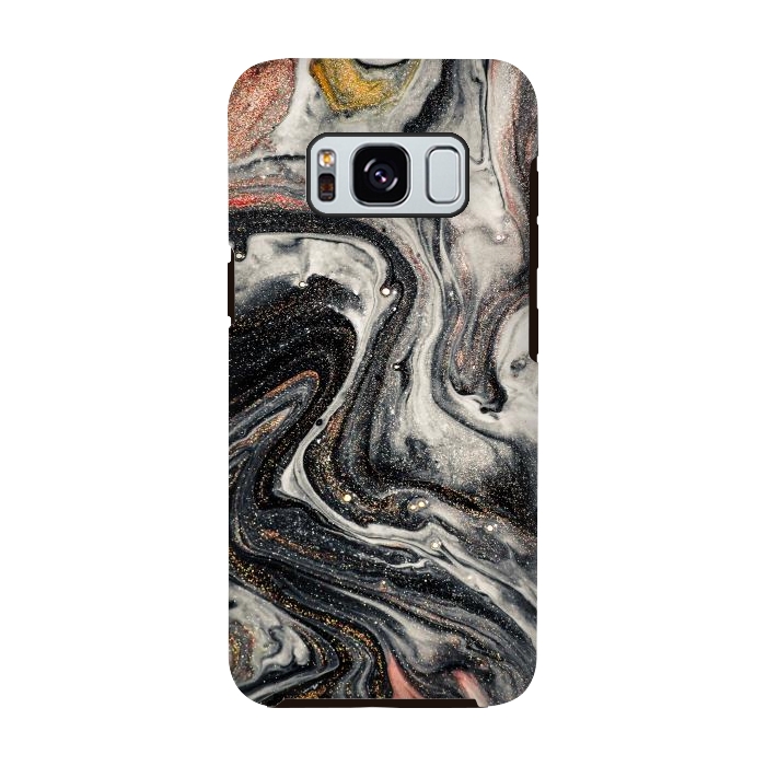 Galaxy S8 StrongFit Swirls of Marble and The Ripples of Agate by ArtsCase