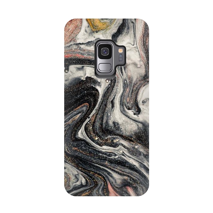 Galaxy S9 StrongFit Swirls of Marble and The Ripples of Agate by ArtsCase