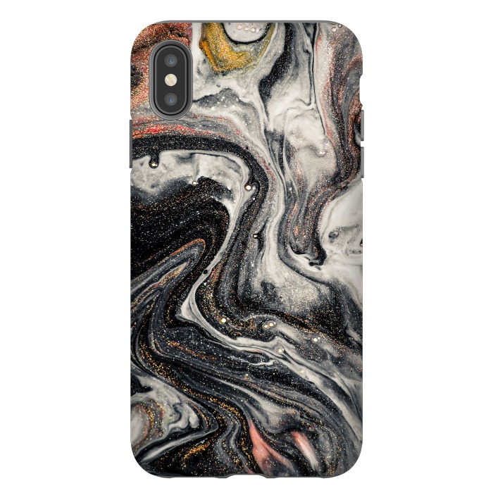 iPhone Xs Max StrongFit Swirls of Marble and The Ripples of Agate by ArtsCase