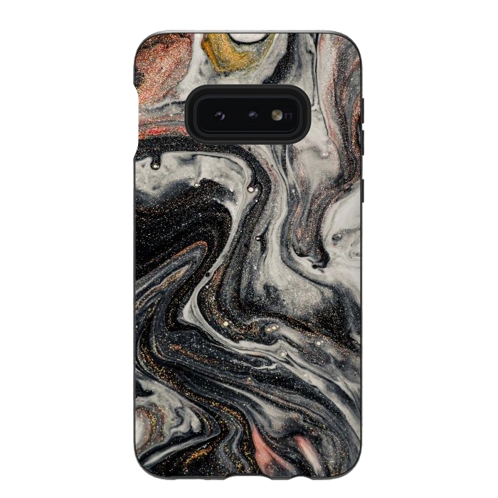 Galaxy S10e StrongFit Swirls of Marble and The Ripples of Agate by ArtsCase